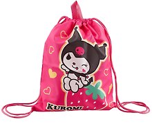 Мешок для сменной обуви "Kuromi" 33*42см, 1отд., петля для подвеса, инд.уп.