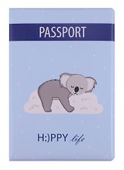 Обложка для паспорта Коала на облачке (ОП2018-203)