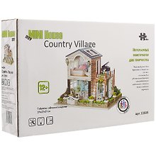 Интерьерный конструктор для творчества Румбокс Hongda MiniHouse Сountry Village 13839