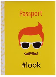 Обложка для паспорта #look (ПВХ бокс)