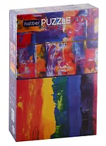 Пазл HATBER Premium 500+500 эл. 2 картинки в 1 коробке-Абстракция