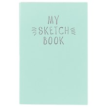Скетчбук «My Sketchbook», мятный, 120 листов
