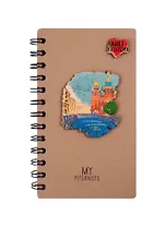 Блокнот СПб Спас на Крови (объемная аппликация) (200стр) (11,5х18)