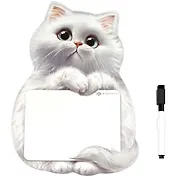 Доска маркерная 19*28см "Мечтающий кот" с маркером