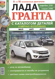 ВАЗ Lada Granta. Руководство по эксплуатации, обслуживанию и ремонту в цветных фотографиях. С каталогом запасных частей