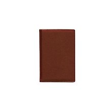 Алфавитная книга А6 96л 85*145 "Корсика" коричневая, inФОРМАТ