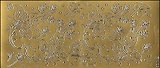 Контурные наклейки Листья и соцветья (190900) (лист) (зол.) (10х23см)