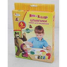 Набор для рисования Маша и Медведь (3752-MM) (173909) (Играем вместе) (коробка)