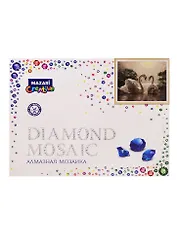 Алмазная мозаика MAZARI Лебединая верность 40х50см, полная выкладка