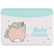 Чехол для карточек горизонтальный Body Positive (Единорожек) (ДКГ2021-49)