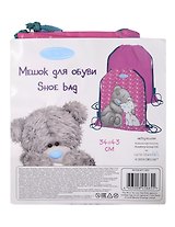 Мешок для сменной обуви "Мишка" 43*34см