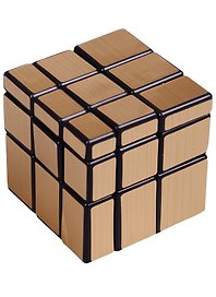 Игра, Головоломка, Кубик золото 5,5см 12-01561-S16
