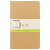 Книга для записей «Cahier Journal Large. Бежевая. 3 Шт», А5, 42 листов, картон, Moleskine