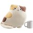 Мягкая игрушка Котик пятнистый (текстиль,ворс) (40х39) (12-01014-6290) - 1