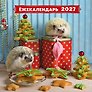 Календарь 2027г 300*300 "Ёжекалендарь. Прянички в глазури" настенный, на скрепке