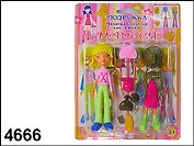 Кукла конструктор Подружка (4666) (4 ассорт.) (упаковка)