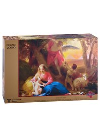 Пазл 200373 Басин П.В. "Отдых святого семейства", 2000 деталей, Стелла