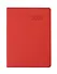 Ежедневник дат. 2026г. А6 176л "Paragraph" красный, 7Б, тв.переплет, иск.кожа, термотиснение, покрытие Soft Touch, скругл.углы, тонир.блок, ляссе, инд.уп - 0