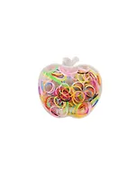 Маленькие наборы резиночек в пласт. кейсе ассорт. (RG009) (200 резиночек+крючок) (3+) (кейс)