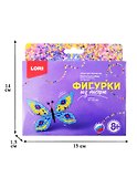 Набор для творчества Lori. Фигурки из бисера «Бабочка» - 1