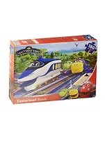 Пазлы 180 Чаггингтон Электровоз Зак с друзьями (7+) (B-PU18027) (32х23см) (коробка) (Castorland Puzzle)