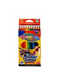 Карандаши цветные акварельные «Kids», Colorino, 12 цветов