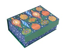 Коробка подарочная "Игрушки" 20*14*7см, Новый год, картон
