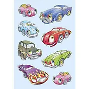 НАКЛЕЙКИ MAGIC ДЕДУШКИН АВТОМОБИЛЬ