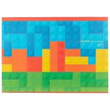 Альбом для рисования Unnika, "Орнамент лего", А4, 20 листов, на скрепке