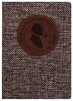 Ежедневник недатированный А6 160 листов "Sherlock" коричневый