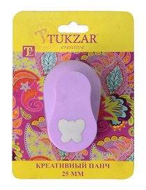Креативный панч одинарный Tukzar, d=25 мм, 8 фигурных лезвий в ассортименте, в блистере
