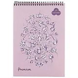 Блокнот для пастели «Premium Lavanda», тёмно-розовый, 30 листов, А4