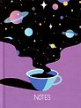 Записная книжка А6 64л кл. "In dream. 7" 7БЦ, мат.ламинация, выб.лак, блестки «Золото»