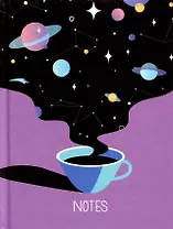 Записная книжка А6 64л кл. "In dream. 7" 7БЦ, мат.ламинация, выб.лак, блестки «Золото»