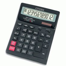 Калькулятор 12 разрядный настольный CITIZEN SDC-400(В)II