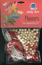 Набор для создания украшений из деревянных бусин Jolly Art (WBS.013) (упаковка)