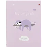 Тетрадь на кольцах в клетку Альт, "Карибские ленивцы", 160 листов