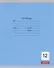 Тетрадь 12 листов, клетка, "Однотонная серия" , в ассортименте - 2