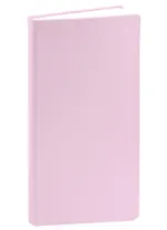 Книга для записей А5- 80л тчк. "Grace. Фарфоровый" интегр.обл., иск.кожа, скругл.углы, ляссе