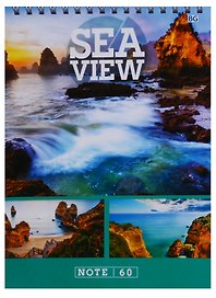 Блокнот А5 60 листов клетка "Sea view"