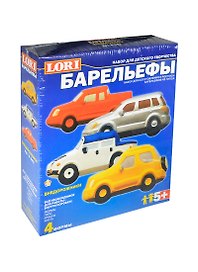 Набор, для творчества, Барельеф Автомобили-Внедорожники