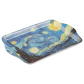 Мини-поднос Винсент Ван Гог Звездная ночь (21*14см) (пластик) - 1