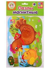 Пазл «Курочка» магнитный, Vladi Toys