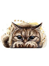 Картина-раскраска по номерам «Озорной котенок», 40 х 50 см, Рыжий Кот