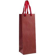 Пакет бутылочный 34,5*12,5*10 "Simple" нейтр., бум.мат.ламинат