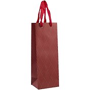 Пакет бутылочный 34,5*12,5*10 "Simple" нейтр., бум.мат.ламинат