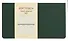Планинг дат. 2025г. 64л "Soft Touch" зеленая тайга, карманный, интегр.переплет, иск.кожа, термотиснение, цв.торец, тонир.блок - 0