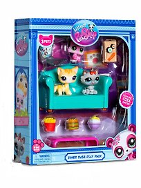 Игровой набор «Обед с друзьями» Littlest Pet Shop, Hasbro