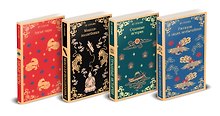 Набор "Все рассказы о необычайном" (комплект из 4-х книг: "Лисьи чары", "Монахи-волшебники", "Странные истории", "Рассказы о людях необычайных")