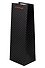 Пакет бутылочный 34,5*12,5*10 "Black shine" бум.мат.ламинат - 2